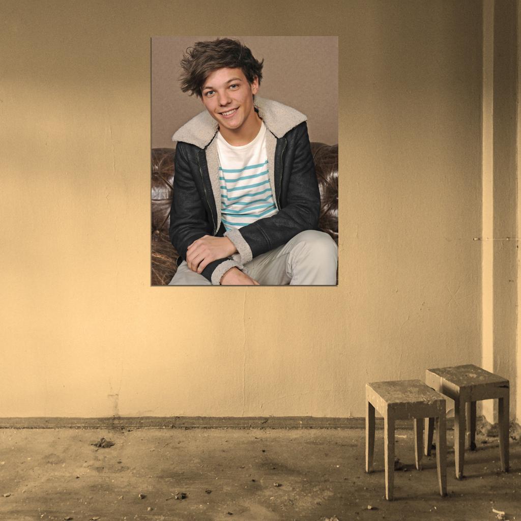 Louis Tomlinson Pop Singer Music Art Wall Art Print Poster
