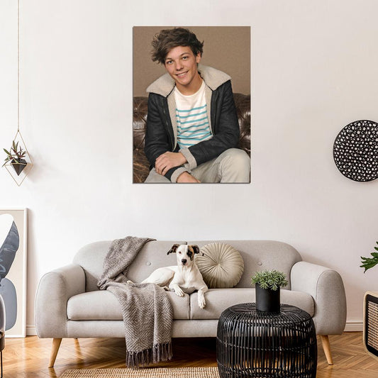 Louis Tomlinson Pop Singer Music Art Wall Art Print Poster