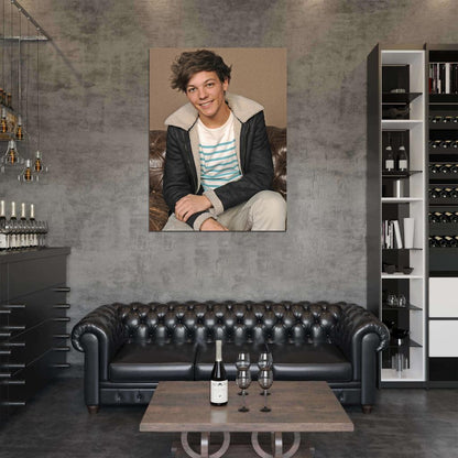 Louis Tomlinson Pop Singer Music Art Wall Art Print Poster