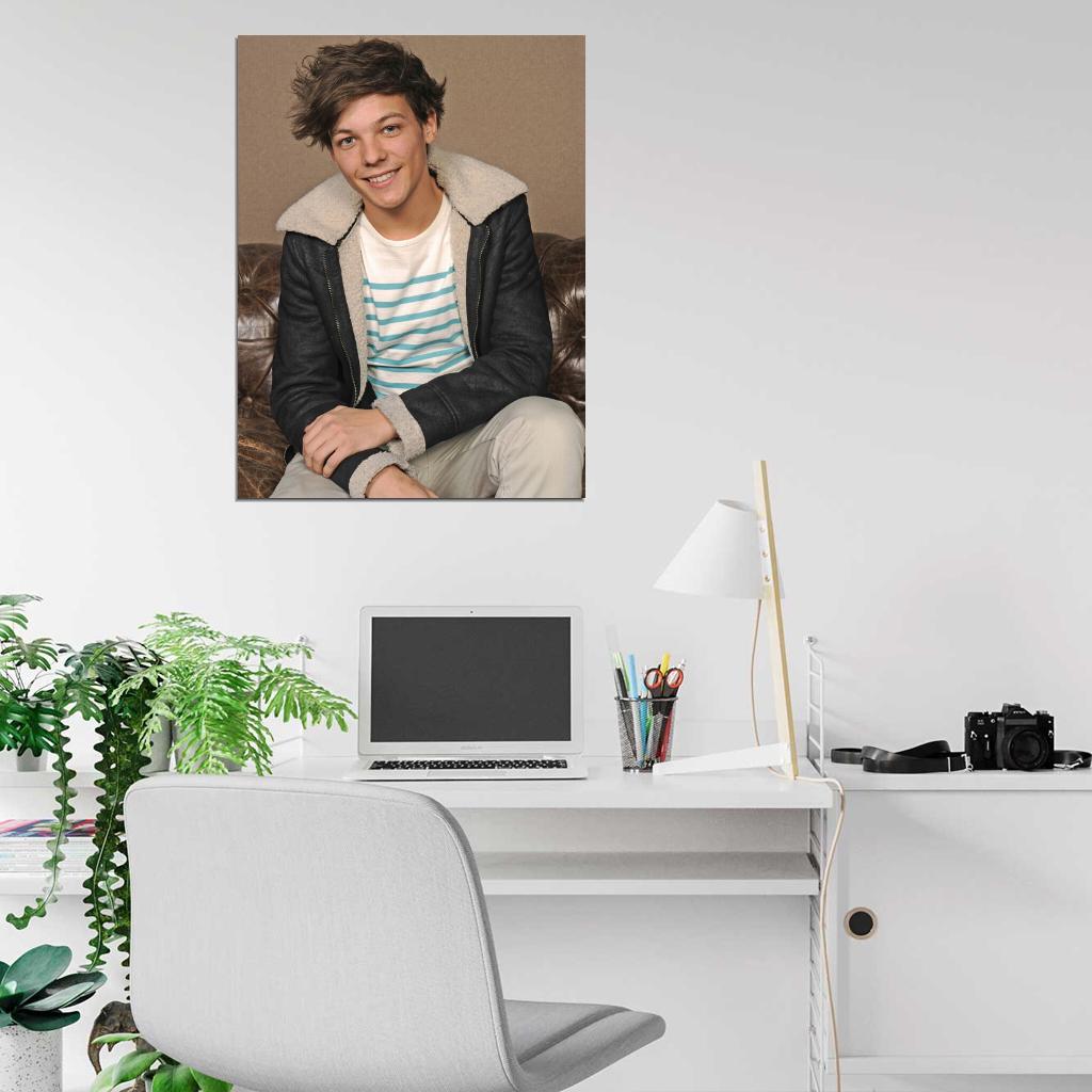 Louis Tomlinson Pop Singer Music Art Wall Art Print Poster