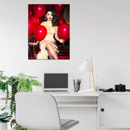 Selena Gomez Hot Pop Singer Music Art Wall Art Print Poster