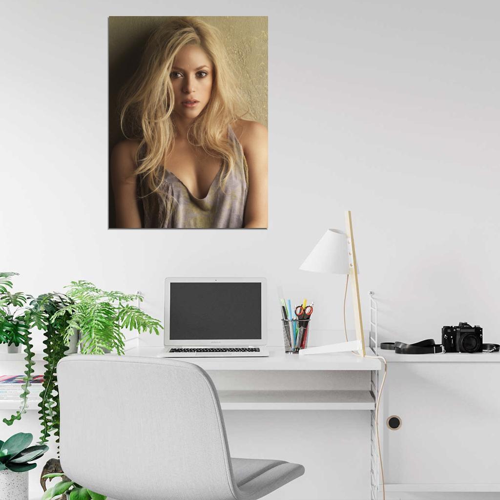 Shakira Hot Pop Singer Music Art Wall Art Print Poster