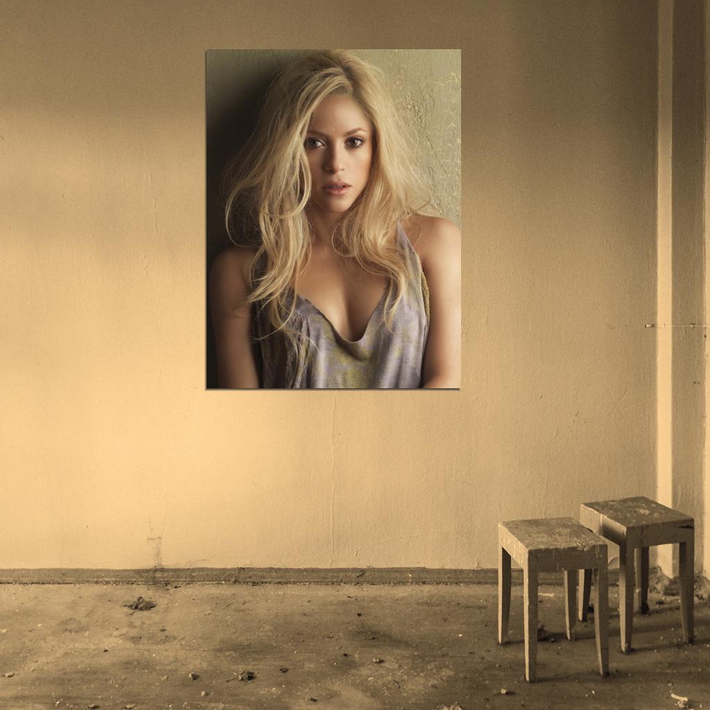 Shakira Hot Pop Singer Music Art Wall Art Print Poster