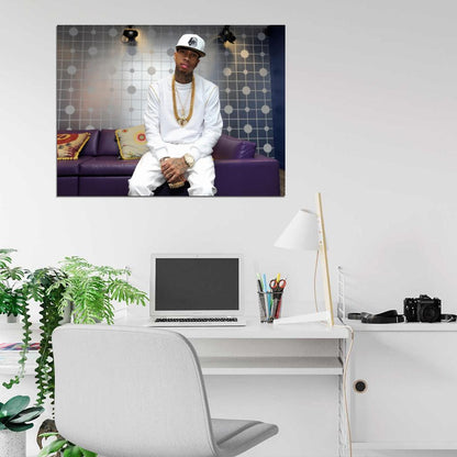 Tyga Hip Hop Rapper Singer Music Art Wall Art Print Poster