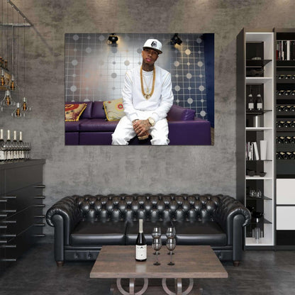 Tyga Hip Hop Rapper Singer Music Art Wall Art Print Poster