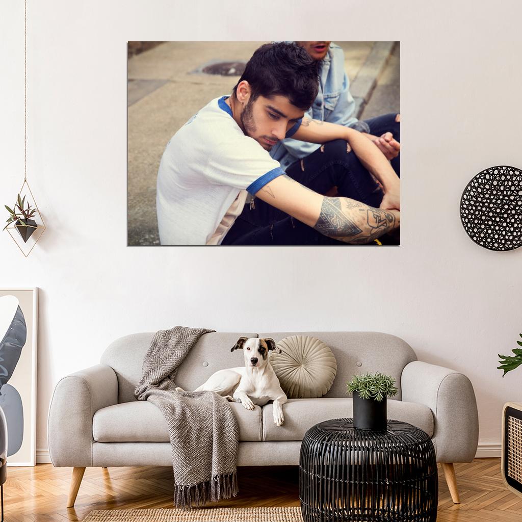 Zayn Malik Pop Singer Music Art Wall Art Print Poster