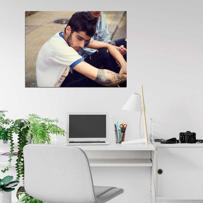 Zayn Malik Pop Singer Music Art Wall Art Print Poster