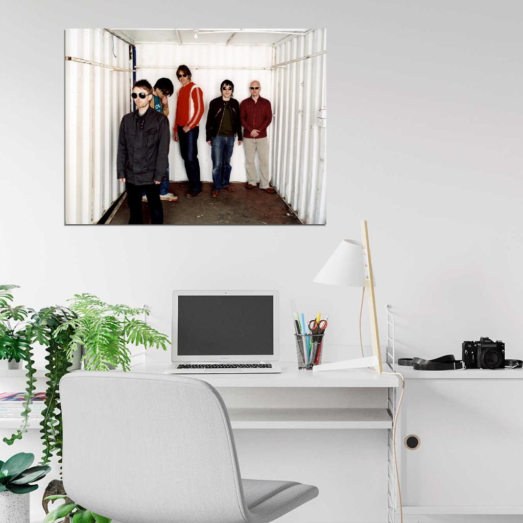 Radiohead Rock Band Music Art Wall Art Print Poster