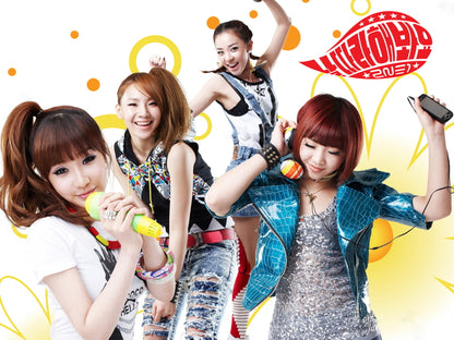 2NE1 K-Pop R&B Band Music Art Wall Art Print Poster