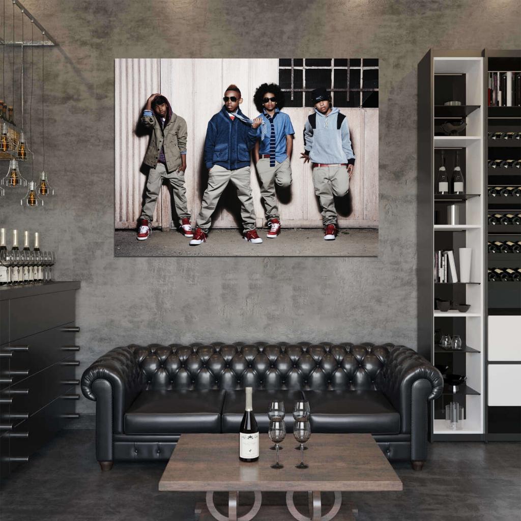 Mindless Behavior R&B Pop Band Music Art Wall Art Print Poster