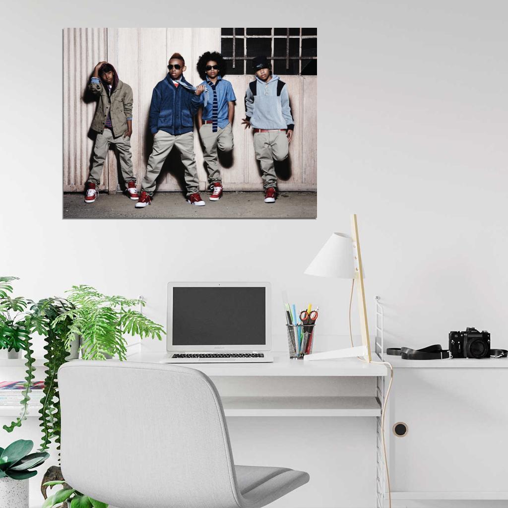 Mindless Behavior R&B Pop Band Music Art Wall Art Print Poster