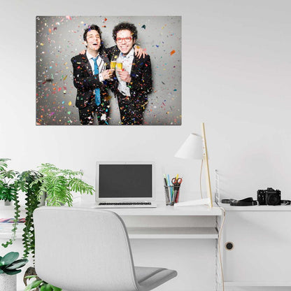 A Great Big World Funny Indie Pop Band Music Art Wall Art Print Poster