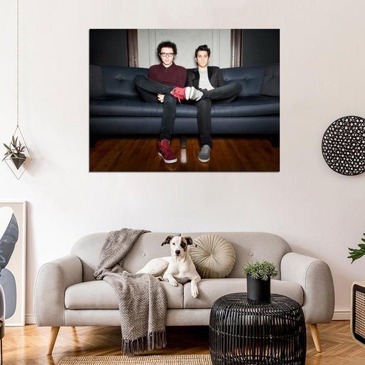 A Great Big World Indie Pop Band Music Art Wall Art Print Poster