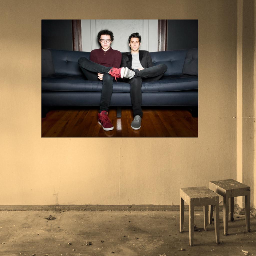 A Great Big World Indie Pop Band Music Art Wall Art Print Poster