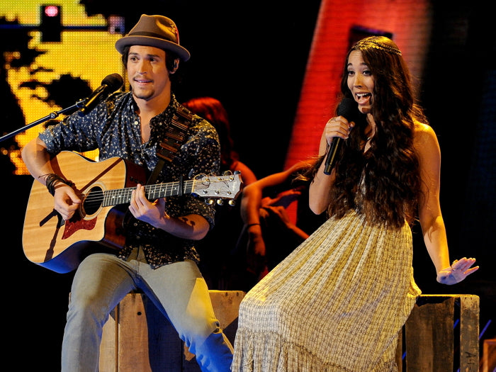 Alex & Sierra Indie Pop Duo Music Art Wall Art Print Poster