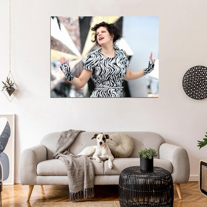 Arcade Fire Regine Chassagne Indie Rock Band Music Art Wall Art Print Poster