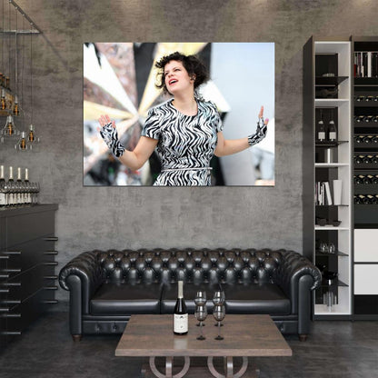 Arcade Fire Regine Chassagne Indie Rock Band Music Art Wall Art Print Poster