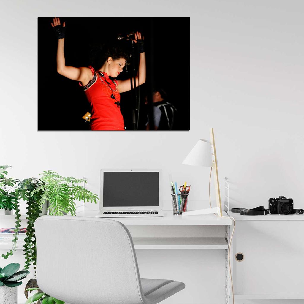 Arcade Fire Regine Chassagne Indie Rock Band Music Art Wall Art Print Poster