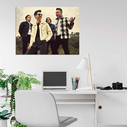 Arctic Monkeys Indie Rock Band Music Art Wall Art Print Poster