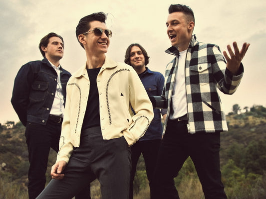 Arctic Monkeys Indie Rock Band Music Art Wall Art Print Poster