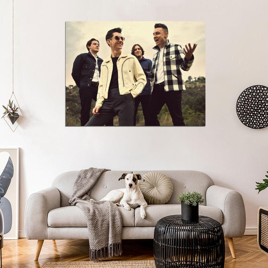 Arctic Monkeys Indie Rock Band Music Art Wall Art Print Poster