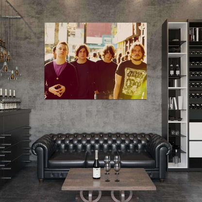 Arctic Monkeys Indie Rock Band Music Art Wall Art Print Poster