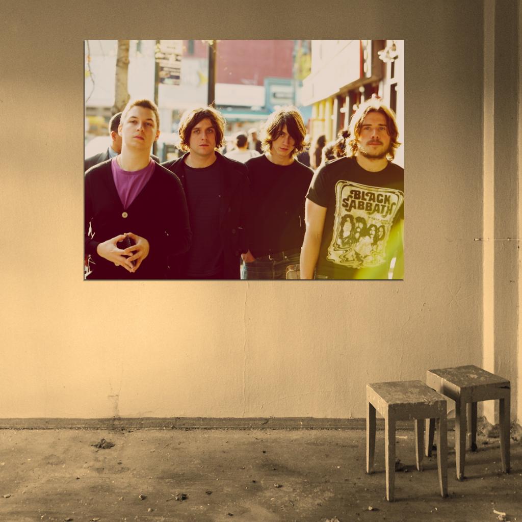 Arctic Monkeys Indie Rock Band Music Art Wall Art Print Poster