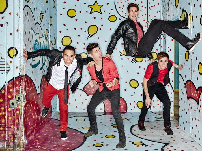 Big Time Rush Pop Band Music Art Wall Art Print Poster