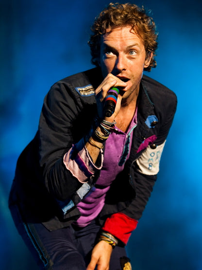 Coldplay Chris Martin Rock Band Music Art Wall Art Print Poster