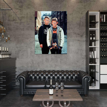 Disclosure Electronic Duo Music Art Wall Art Print Poster