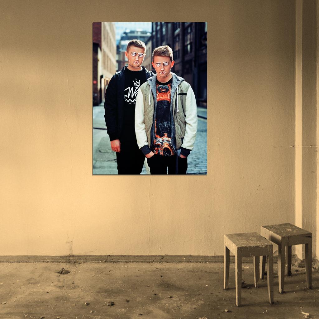 Disclosure Electronic Duo Music Art Wall Art Print Poster