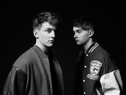 Disclosure Electronic Duo BW Music Art Wall Art Print Poster