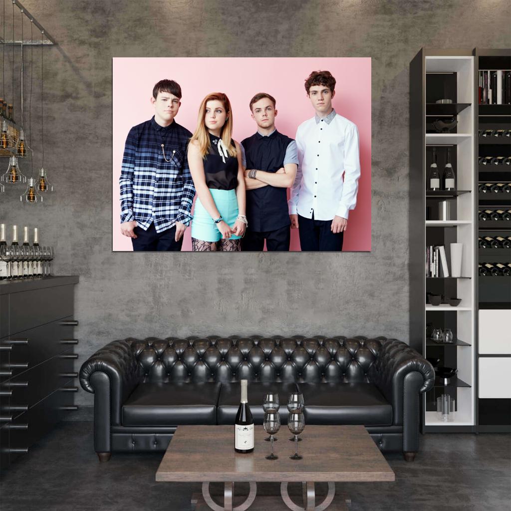 Echosmith Indie Pop Band Music Art Wall Art Print Poster