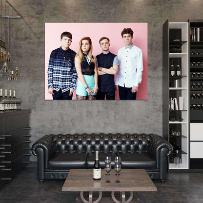Echosmith Indie Pop Band Music Art Wall Art Print Poster