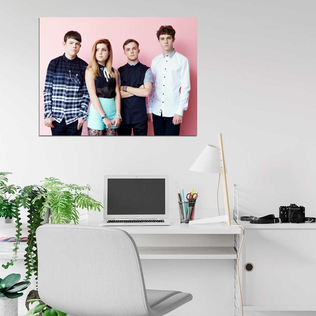 Echosmith Indie Pop Band Music Art Wall Art Print Poster