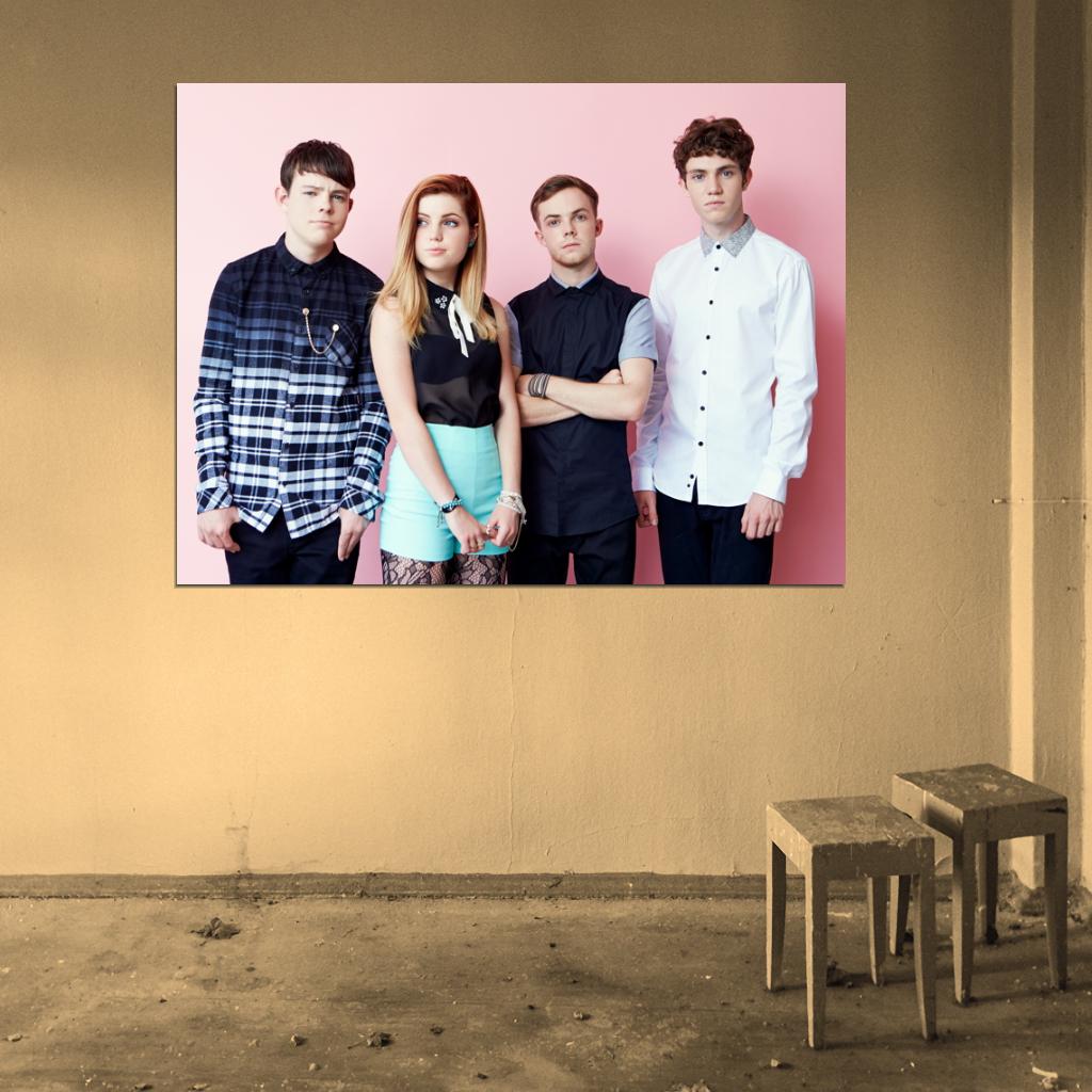 Echosmith Indie Pop Band Music Art Wall Art Print Poster