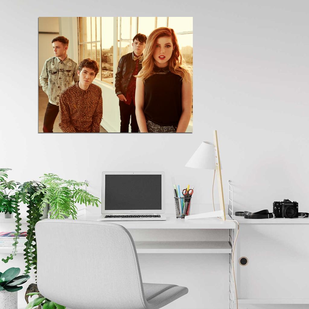Echosmith Indie Pop Band Music Art Wall Art Print Poster
