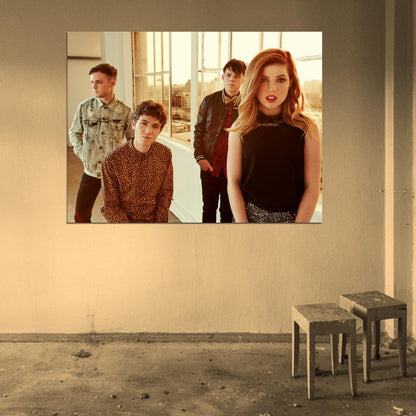 Echosmith Indie Pop Band Music Art Wall Art Print Poster
