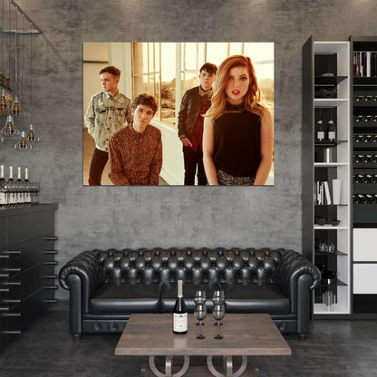 Echosmith Indie Pop Band Music Art Wall Art Print Poster