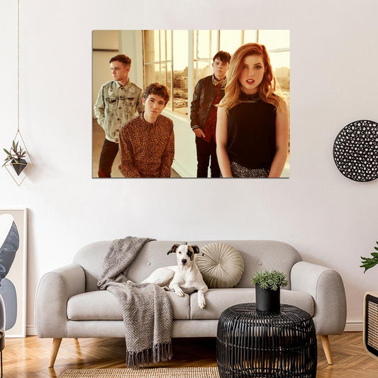 Echosmith Indie Pop Band Music Art Wall Art Print Poster