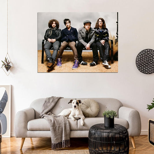 Fall Out Boy Rock Band Music Art Wall Art Print Poster