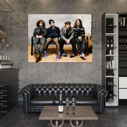 Fall Out Boy Rock Band Music Art Wall Art Print Poster