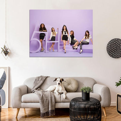 Fifth Harmony Pop Dance Band Music Art Wall Art Print Poster