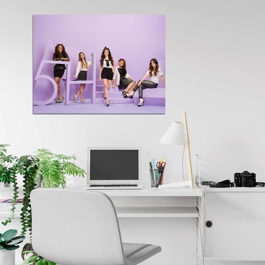 Fifth Harmony Pop Dance Band Music Art Wall Art Print Poster