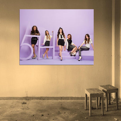 Fifth Harmony Pop Dance Band Music Art Wall Art Print Poster