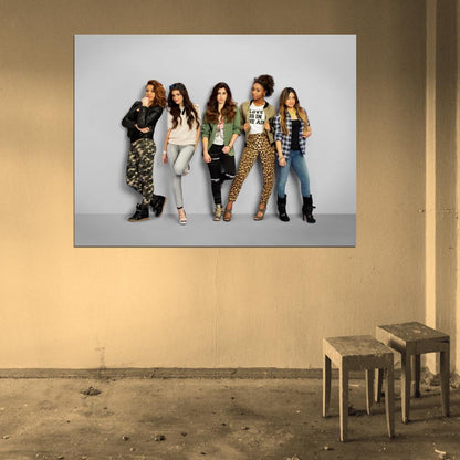 Fifth Harmony Pop Band Music Art Wall Art Print Poster