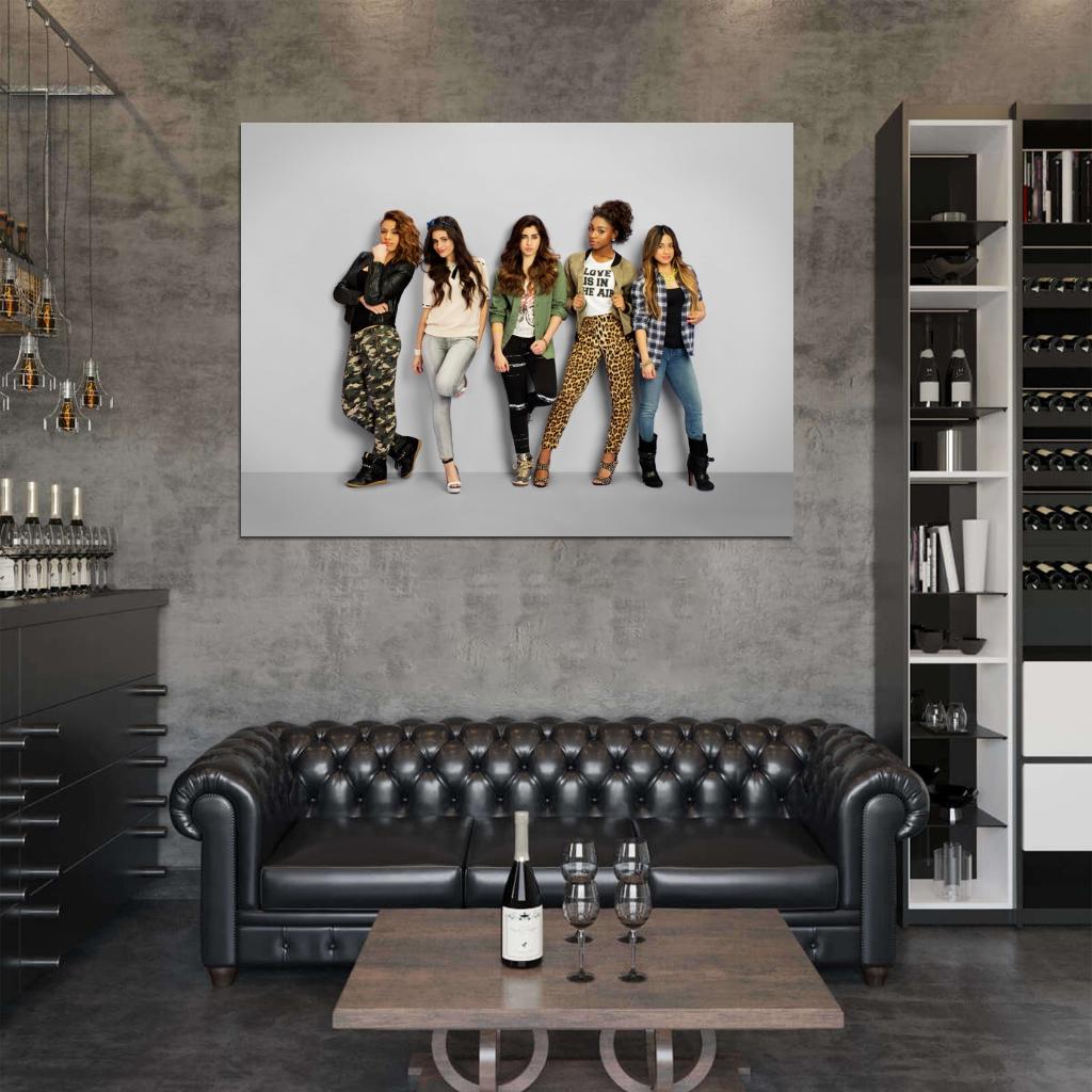 Fifth Harmony Pop Band Music Art Wall Art Print Poster
