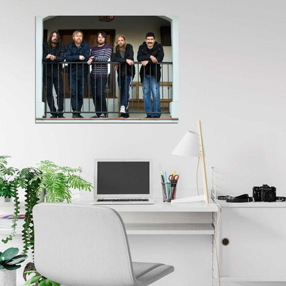 Foo Fighters Rock Band Music Art Wall Art Print Poster