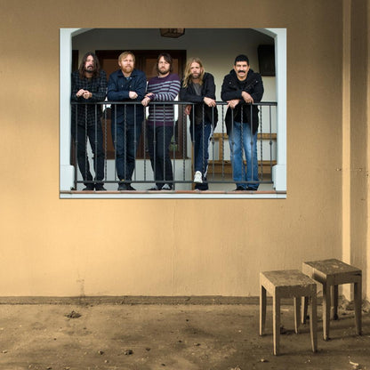 Foo Fighters Rock Band Music Art Wall Art Print Poster