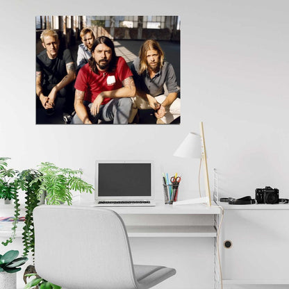 Foo Fighters Rock Band Music Art Wall Art Print Poster